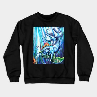 Diving Sea Horse Crewneck Sweatshirt